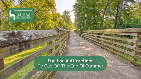 As summer winds down, it's a great time to take advantage of the nice sunny weather. Here are the local attractions to make it a great close to the season.